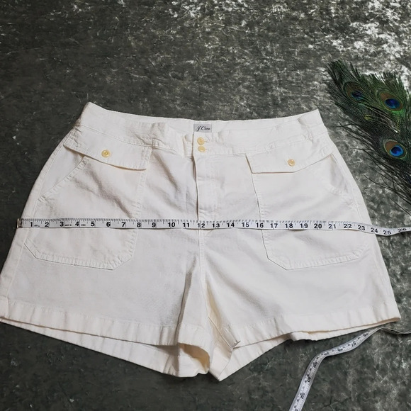 J.crew Cream Shorts - Picture 6 of 8